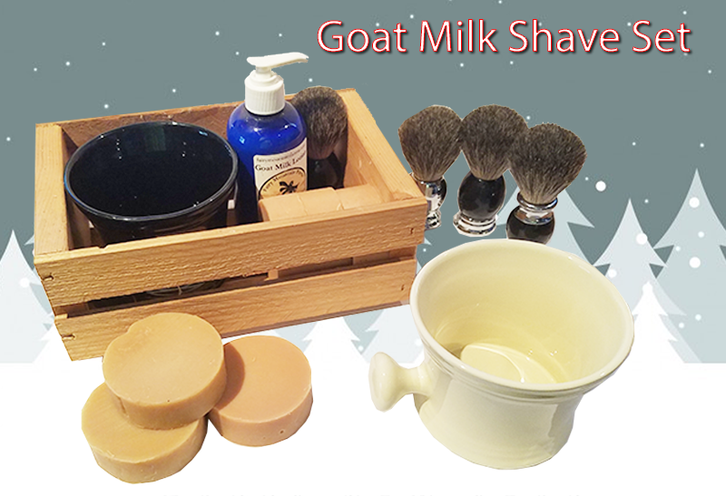 Goat Milk Shave Set
